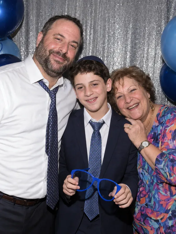 Bar mitzvah family photobooth Los Angeles